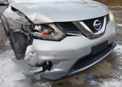 2015 Nissan Rogue Sl из США, поврежденный, VIN 5N1AT2MV3FC795352